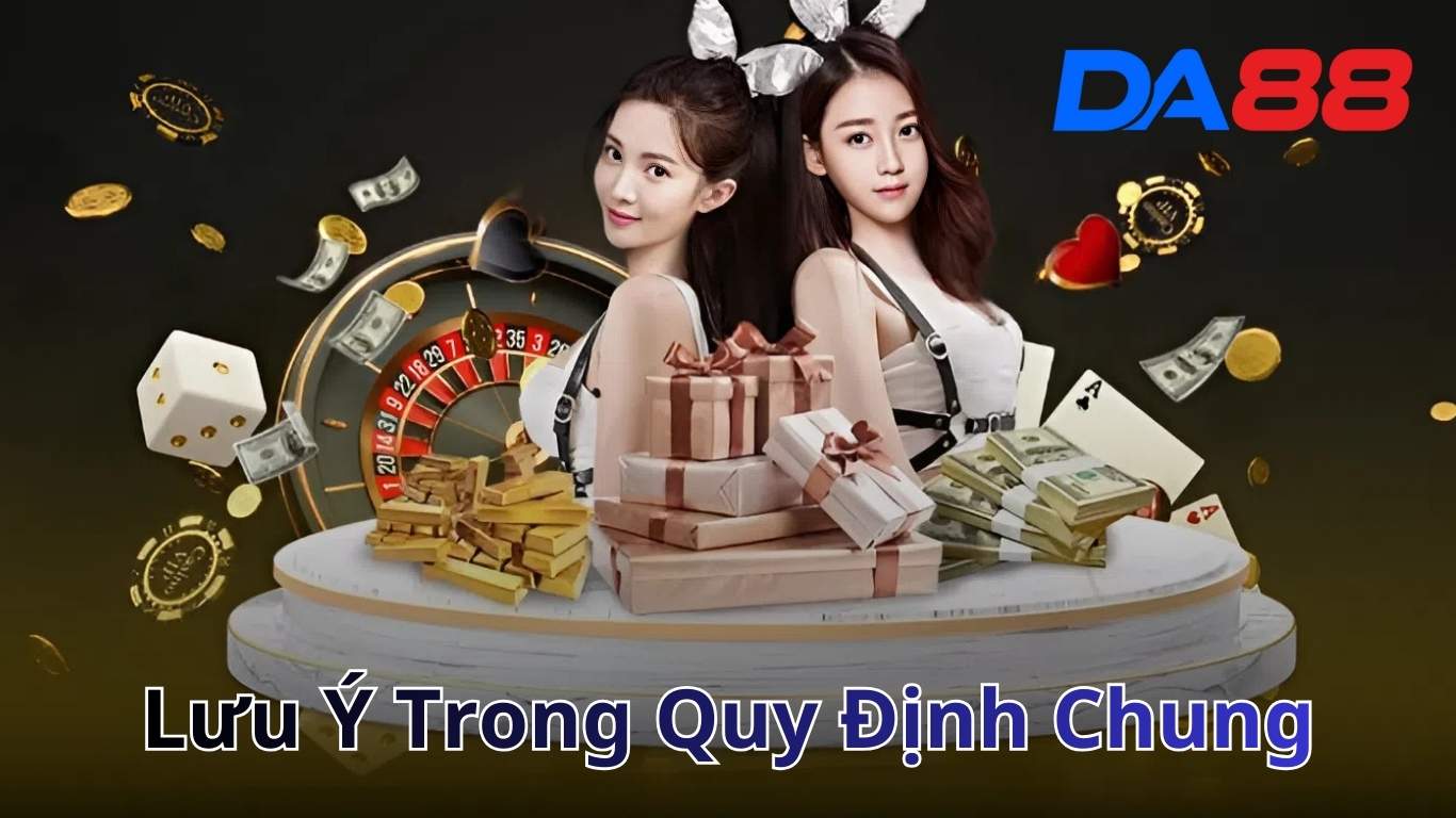 Lưu ý về những quy định chung Da88