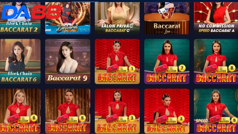 Bí quyết cá cược Baccarat DA88 từ chuyên gia mà người chơi không thể bỏ qua 