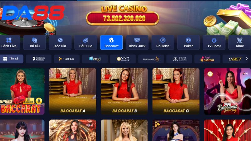 Một số thông tin giới thiệu chung về Baccarat DA88