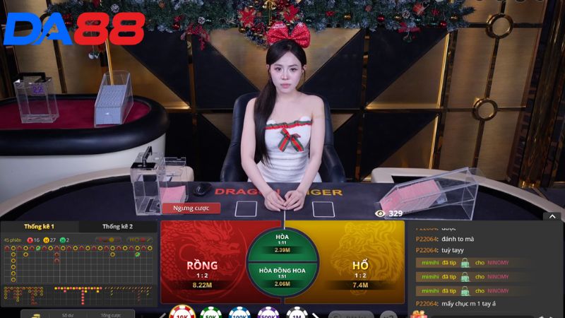 Nguyên tắc tính điểm trong game bài Rồng Hổ DA88 